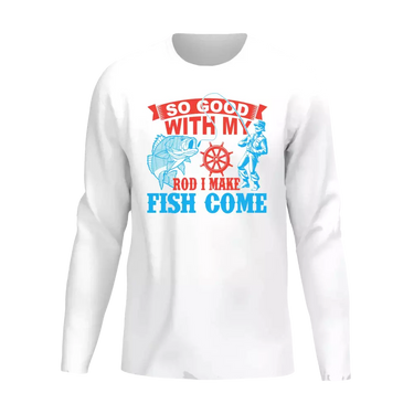 I Make Fish Come Men Long Sleeve Shirt